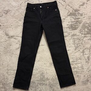 Zara Black Straight Leg Women's Jeans